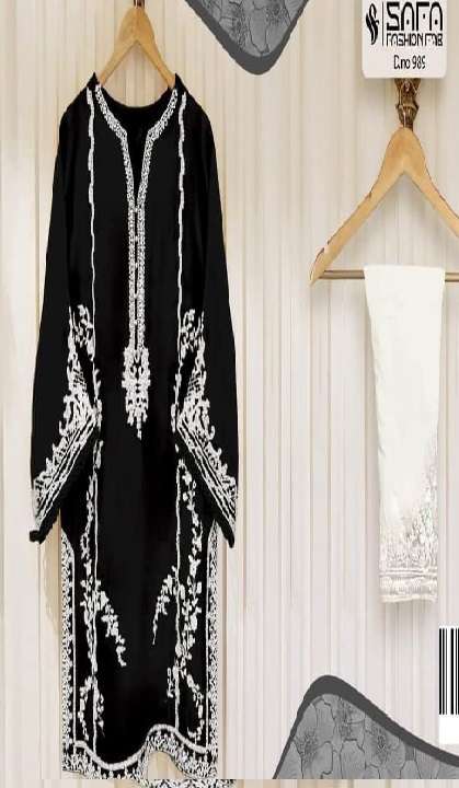 LUXURY PRET FORMAL WEAR D NO 989 COLLECTION BY SAFA